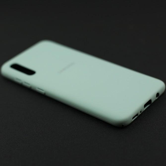 Чехол Soft Case для Samsung A705 Galaxy A70 2019 Светло голубой FULL-3
