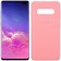 Чохол Soft Case для Samsung G975 Galaxy S10 Plus Рожевий FULL