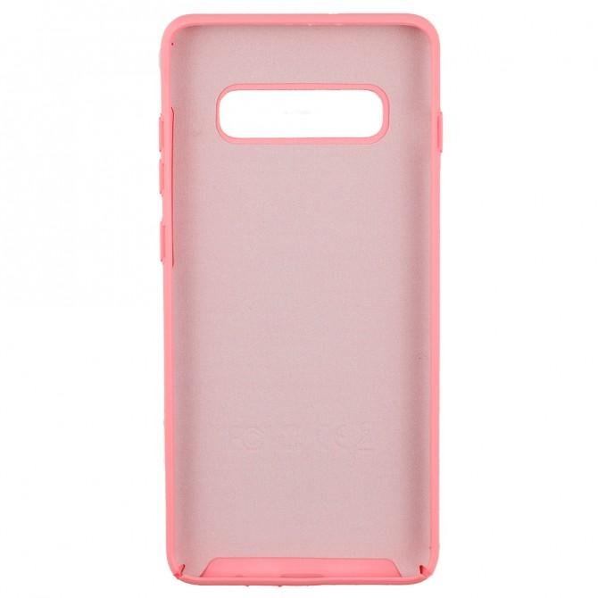 Чохол Soft Case для Samsung G975 Galaxy S10 Plus Рожевий FULL-2