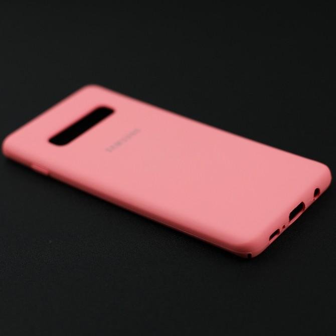 Чохол Soft Case для Samsung G975 Galaxy S10 Plus Рожевий FULL-3