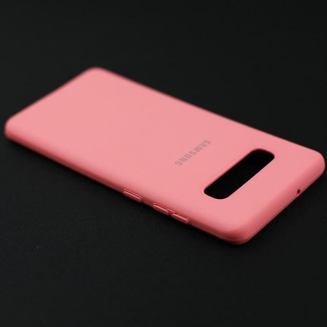 Чохол Soft Case для Samsung G975 Galaxy S10 Plus Рожевий FULL-4