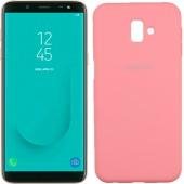 Чехол Soft Case для Samsung J6 Plus 2018 (J610) Розовый FULL