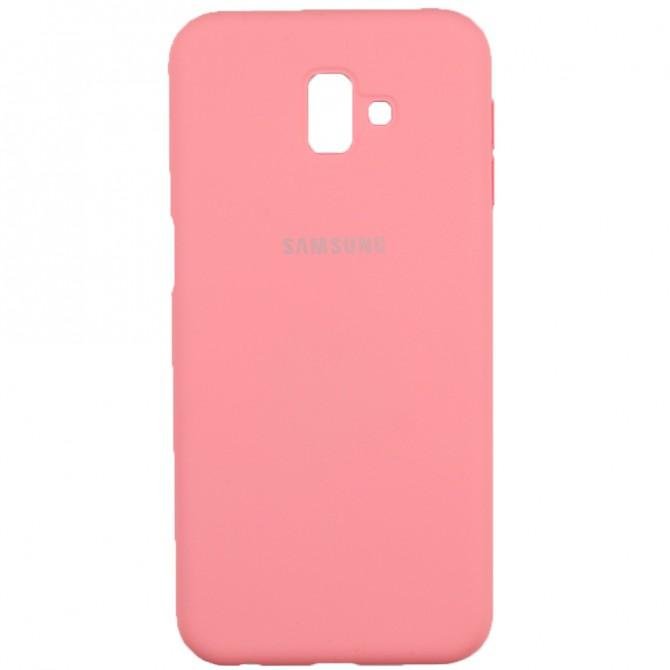 Чехол Soft Case для Samsung J6 Plus 2018 (J610) Розовый FULL-1