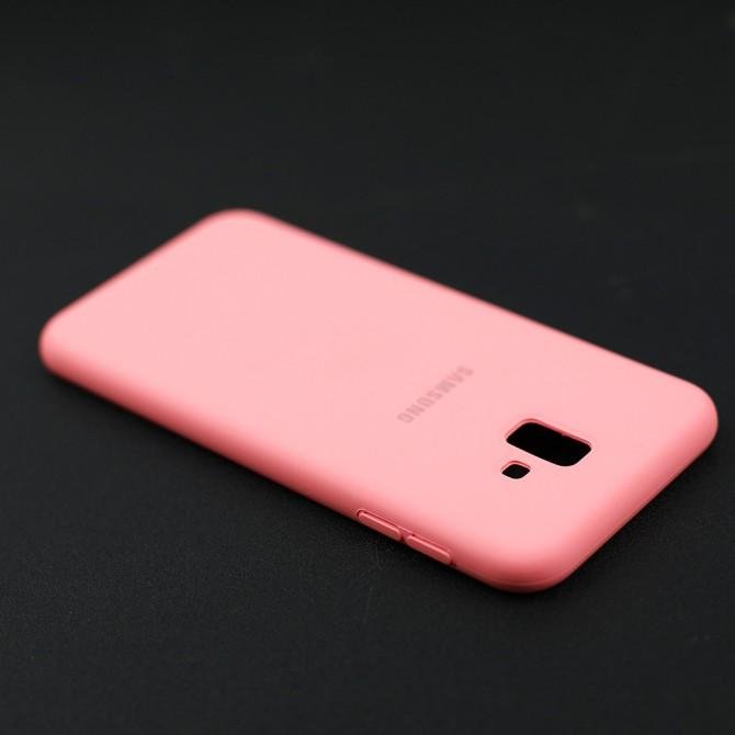Чехол Soft Case для Samsung J6 Plus 2018 (J610) Розовый FULL-4