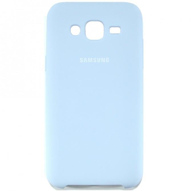 Чехол Soft Case для Samsung J320 (J3-2016) Голубой FULL-1