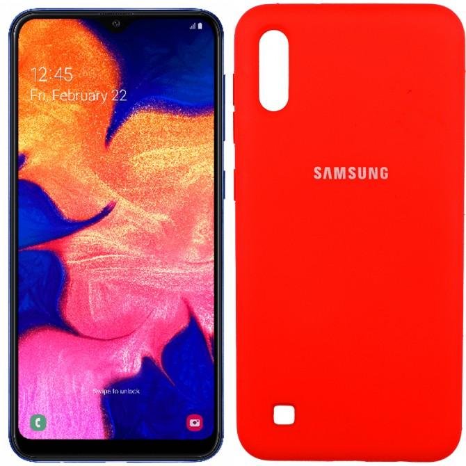 Чехол Soft Case для Samsung A105 Galaxy A10 2019 Красный FULL