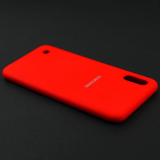Чехол Soft Case для Samsung A105 Galaxy A10 2019 Красный FULL-4
