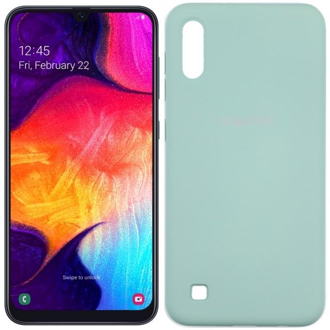 Чохол Soft Case для Samsung A105 Galaxy A10 2019 Блакитний FULL