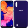 Чехол Soft Case для Samsung A105 Galaxy A10 2019 Фиолетовый FULL