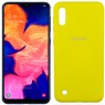Чехол Soft Case для Samsung A105 Galaxy A10 2019 Желтый FULL