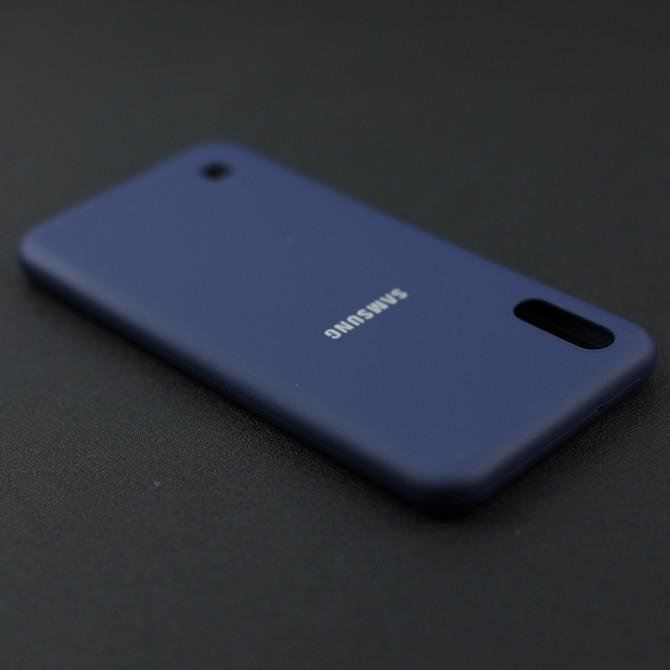 Чохол Soft Case для Samsung A105 Galaxy A10 2019 Синiй FULL-3