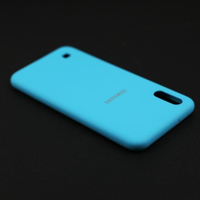Чехол Soft Case для Samsung A105 Galaxy A10 2019 Ярко синий FULL-4