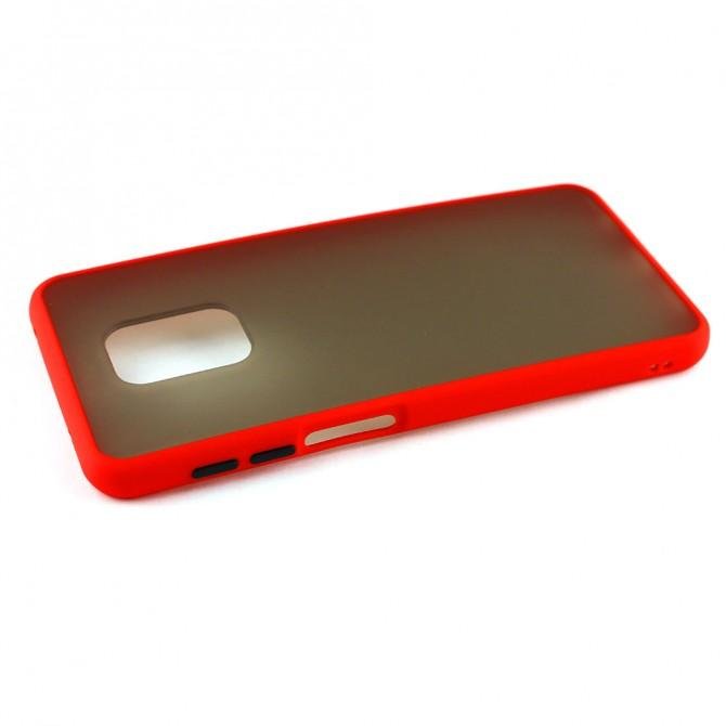 Чехол MATT CASE для Xiaomi Redmi Note 9 Pro/Note 9s Red-3