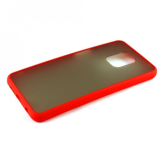Чехол MATT CASE для Xiaomi Redmi Note 9 Pro/Note 9s Red-4