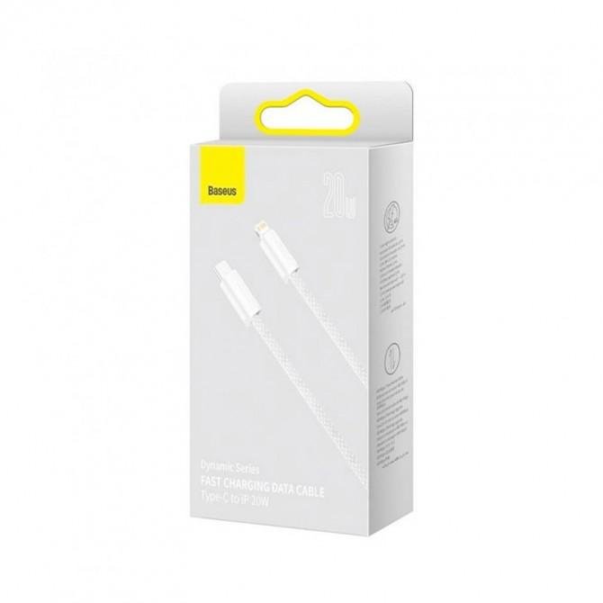 Кабель Baseus Dynamic Series Type-C to Lightning 20W White-1