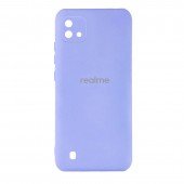 Чехол  Soft Case Realme C11 2020 Сиреневый FULL