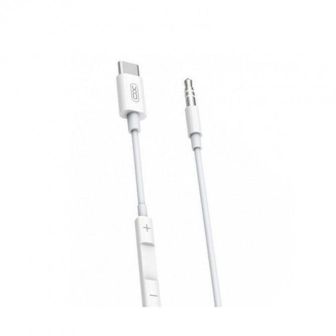 Кабель AUX XO NB192B Type-C to 3.5``