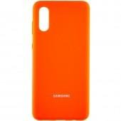 Чехол Original Soft Case Samsung A015 Galaxy A01 2020 Оранжевый FULL