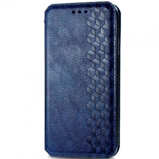 Чехол-книжка GETMAN Cubic for Xiaomi Redmi 9a Blue