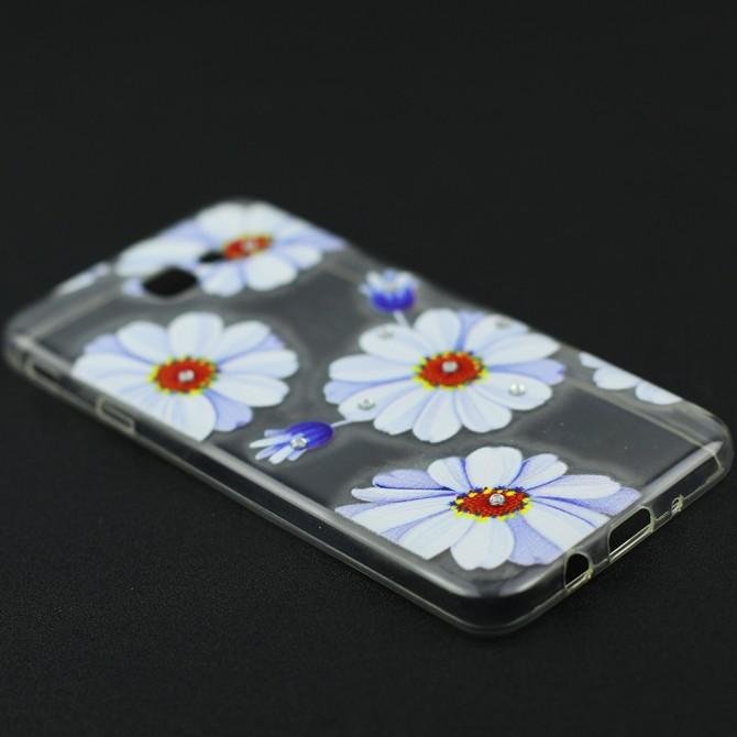 Чехол Lucent Diamond Case для Samsung J5 Prime Daisy (Blue)-2