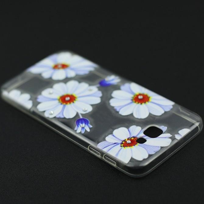 Чехол Lucent Diamond Case для Samsung J5 Prime Daisy (Blue)-3