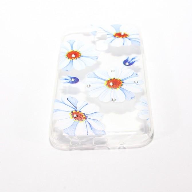 Чехол Lucent Diamond Case для Samsung J530 (J5-2017) Daisy (Blue)-3