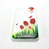 Чехол Lucent Diamond Case для Samsung J530 (J5-2017) Tulips (Red)