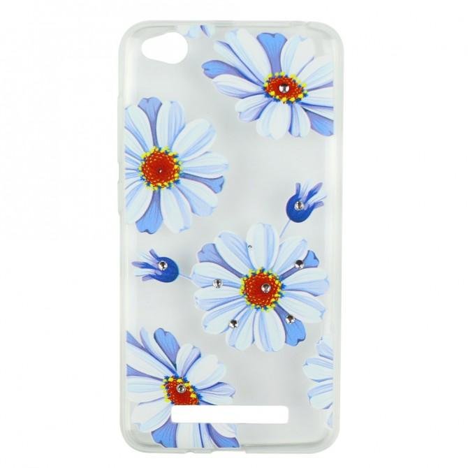 Чехол Lucent Diamond Case для Xiaomi Redmi 2 Daisy (Blue)-1