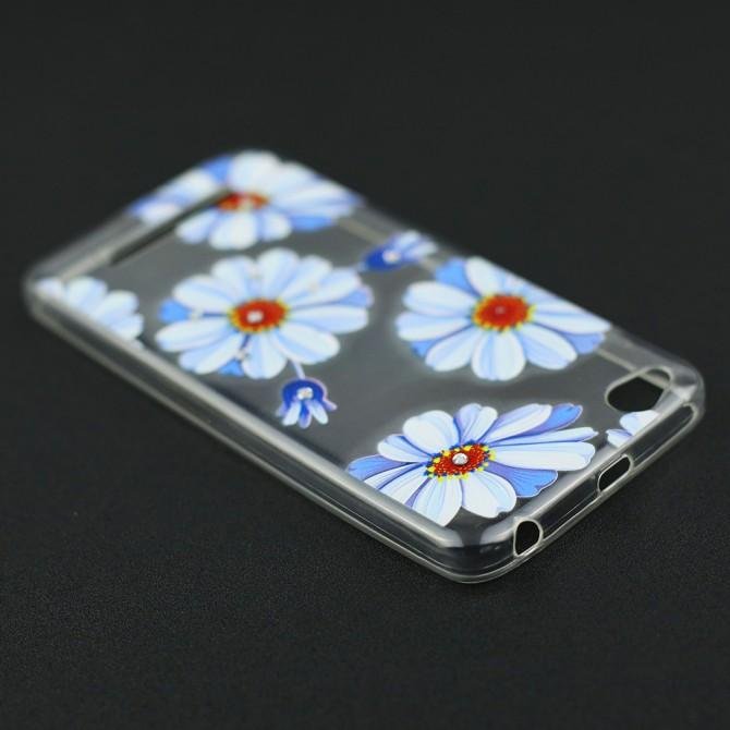 Чехол Lucent Diamond Case для Xiaomi Redmi 2 Daisy (Blue)-3