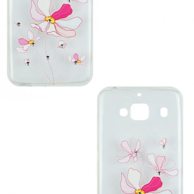Чехол Lucent Diamond Case для Xiaomi Redmi 2 Iris (Pink)-2