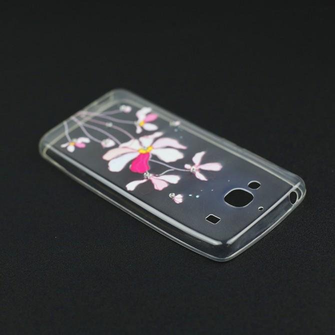 Чехол Lucent Diamond Case для Xiaomi Redmi 2 Iris (Pink)-4