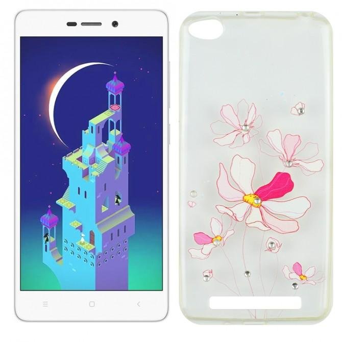 Чехол Lucent Diamond Case для Xiaomi Redmi 3 Iris (Pink)