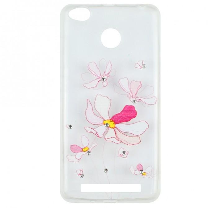 Чохол Lucent Diamond Case для Xiaomi Redmi 3s/3x/3 Pro Iris (Рожевий)-1
