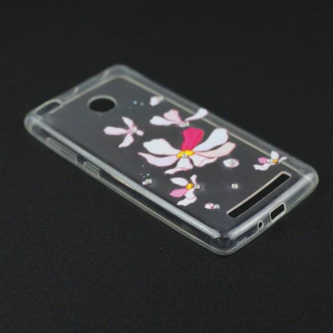 Чохол Lucent Diamond Case для Xiaomi Redmi 3s/3x/3 Pro Iris (Рожевий)-3