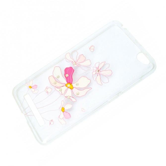 Чехол Lucent Diamond Case для Xiaomi Redmi 4a Iris (Pink)-3