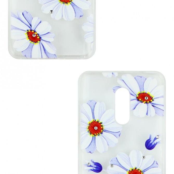 Чехол Lucent Diamond Case для Xiaomi Redmi Note 4 Daisy (Blue)-2