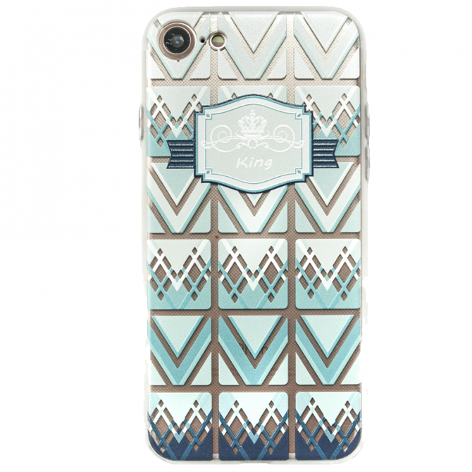 Чохол MakeUp TPU Case для iPhone 7/8 М’ятний-1