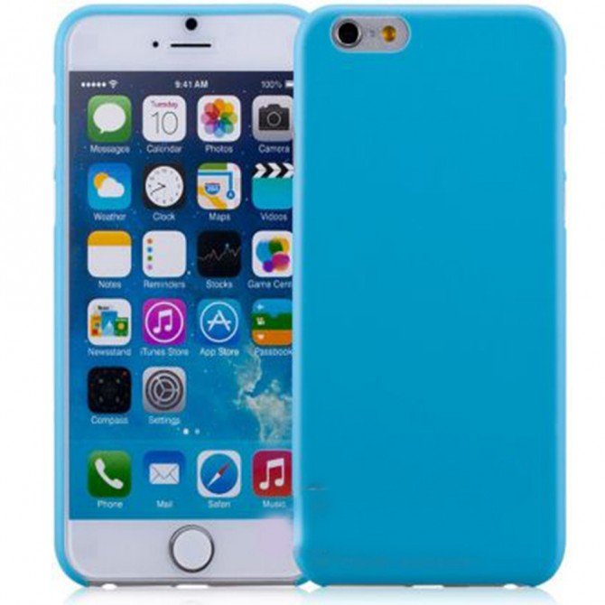 Чохол Momax Membrane case 0.3 для iPhone 6 Plus Синій