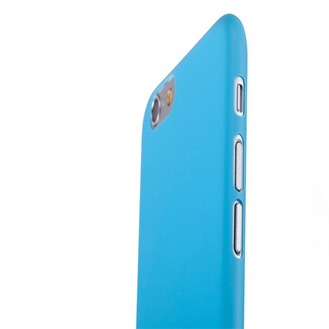 Чохол Momax Membrane case 0.3 для iPhone 6 Plus Синій-1