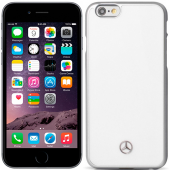 Чехол Mercedes Metallic Plate Hard Case для iPhone 6/6S White Чехол Mercedes Metallic Plate Hard Case для iPhone 6/6S White