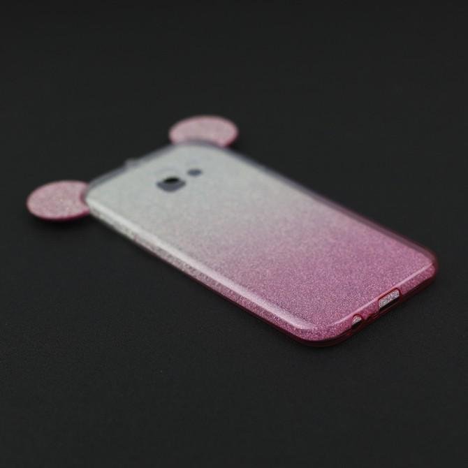 Чехол Mickey TPU Case с блестками для Samsung A520 (A5 2017)-2