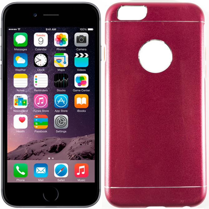 Чохол Mooke Ceremony Золотий Series для iPhone 6/6S Червоний