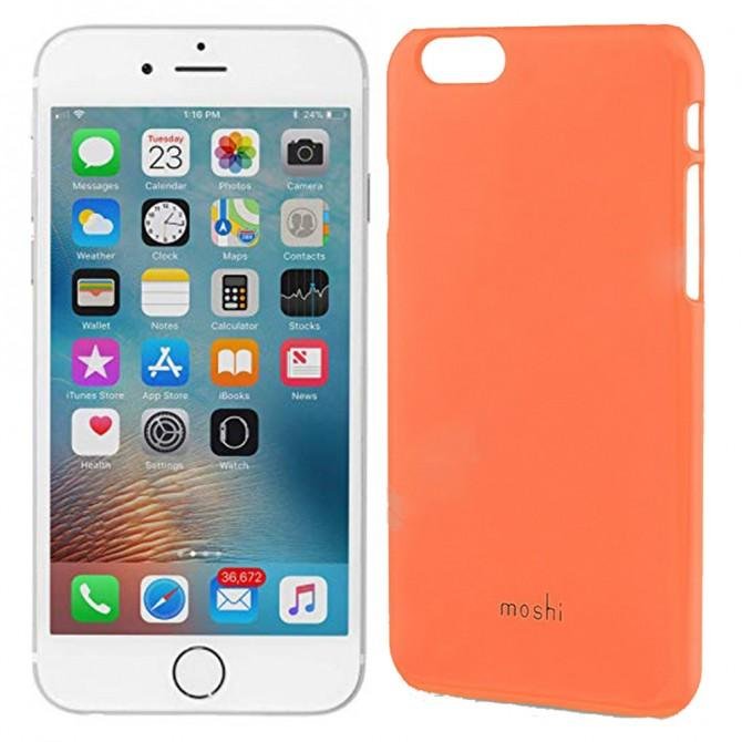 Чехол Moshi iGlaze "Snap on Case" для iPhone 6 Plus Orange