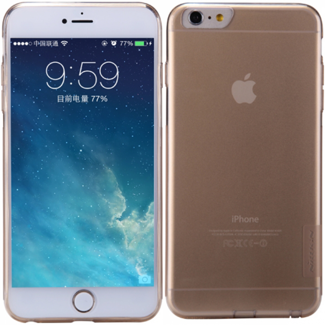 Чехол NILLKIN Nature TPU для iPhone 6 Plus/6s Plus Gold