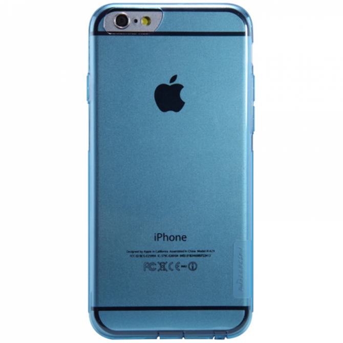 Чехол NILLKIN Nature TPU для iPhone 6/6s Blue-2