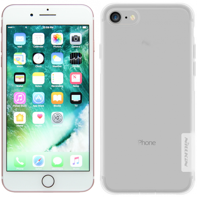 Чехол NILLKIN Nature TPU для iPhone 7 White