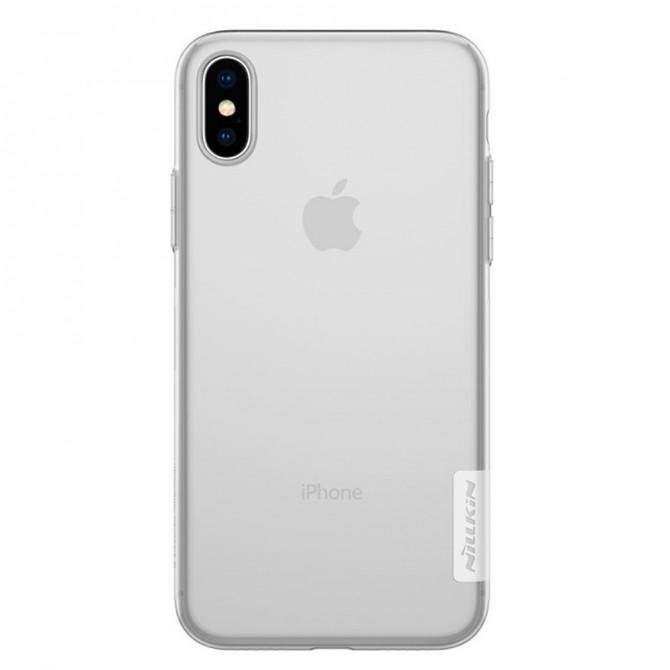 Чехол NILLKIN Nature TPU для iPhone Xs Max White-2