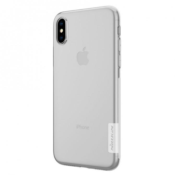 Чехол NILLKIN Nature TPU для iPhone Xs Max White-3