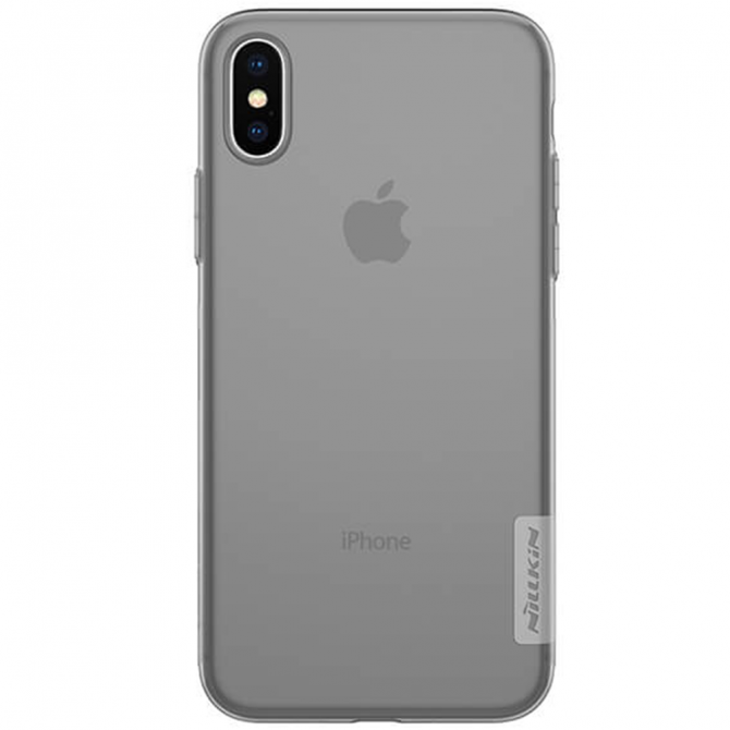 Чехол NILLKIN Nature TPU для iPhone X/Xs Grey-2