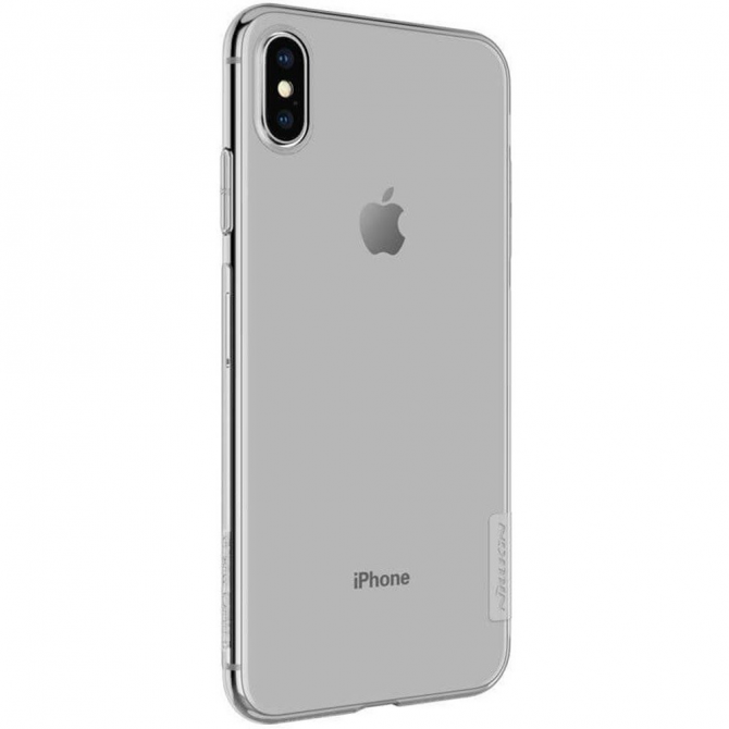 Чехол NILLKIN Nature TPU для iPhone Xs Max Grey-3